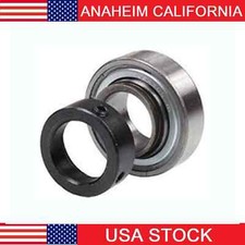 CSA201 - 12mm Bore Cylindrical Insert Bearing w/Locking Collar