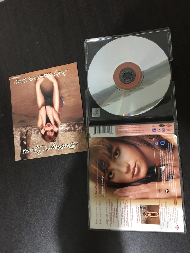britney spears baby one more time cd single aussie enhanced cd - Image 2 of 4
