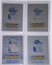 2025 Leaf Metal Sports Heroes Edgar Martinez Hall Printing Plate 1/1 Set Lot