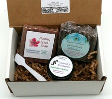 Soap  Natural Deodorant Gift Box Set, Patchouli  Eucalyptus, Patchouli Deod.