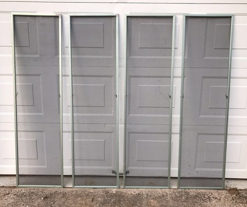 Set of 4 Anderson Bay Window Screens 60-3/4”x16-3/4” 4 Pieces NICE SHAPE!