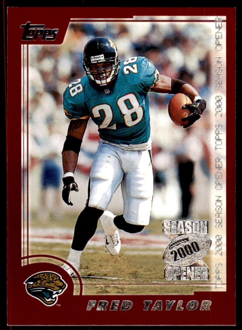 2000 Topps Season Opener Fred Taylor Jacksonville Jaguars #151