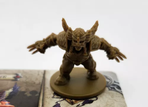 Badger Zombicide Horde Box Figure + Card - KS Exclusive - Unused Unpainted