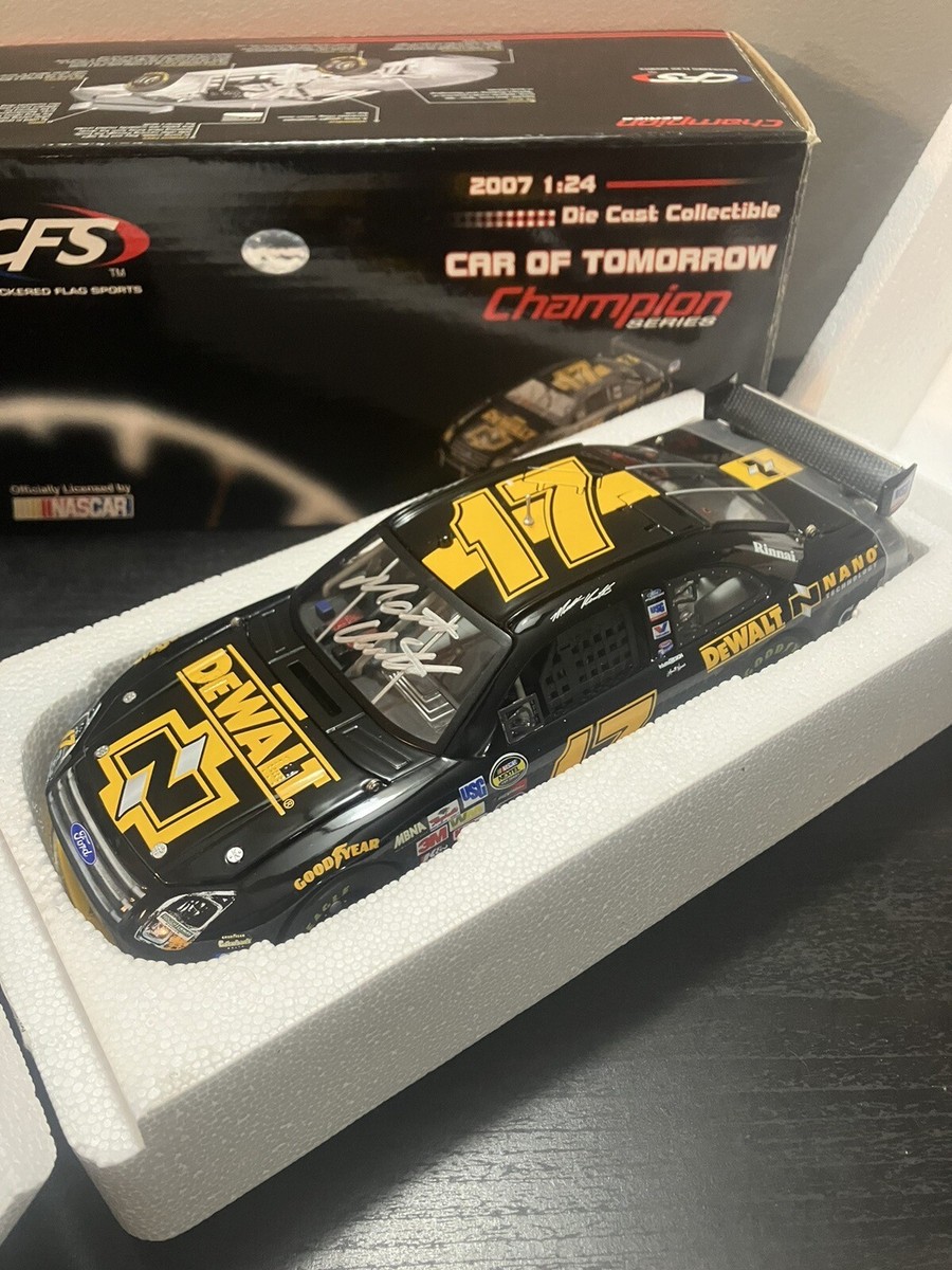 ローデッドファットテールF1 RARE! SIGNED! CFS 2007 MATT KENSETH DEWALT NANO ROUSH FENWAY