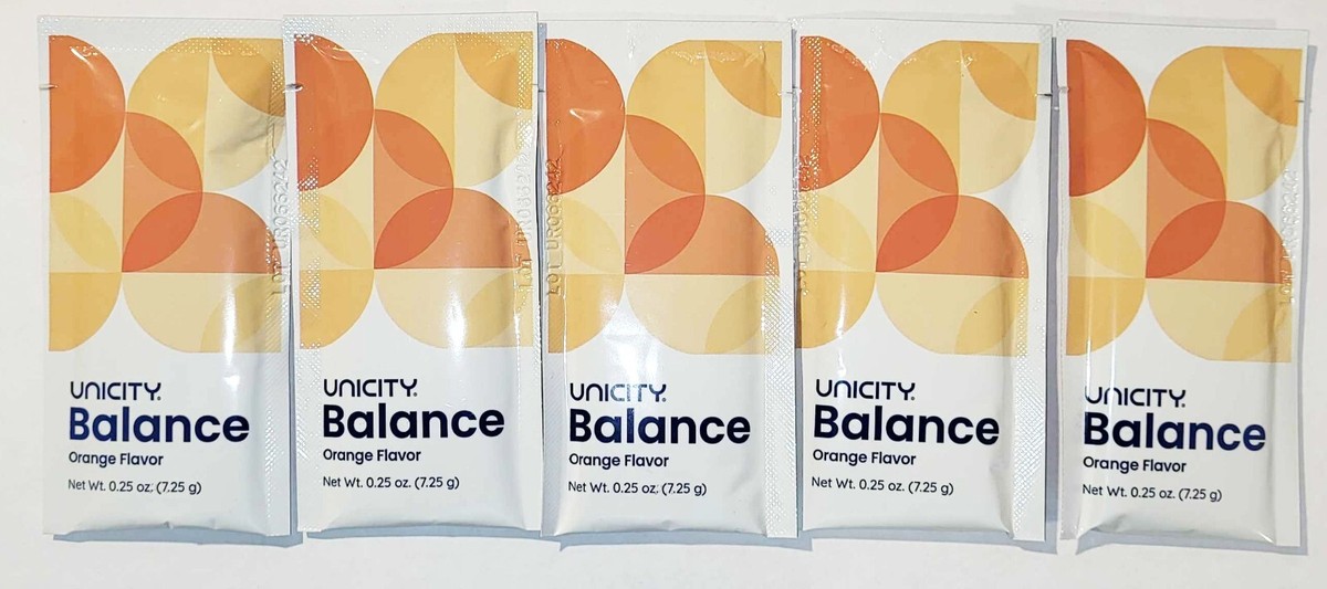 na.in UNICITY SLIM オレンジフレーバー 60パケット 5X Unicity Balance Dietetic Orange Flav OR 5X Unicity Unimate