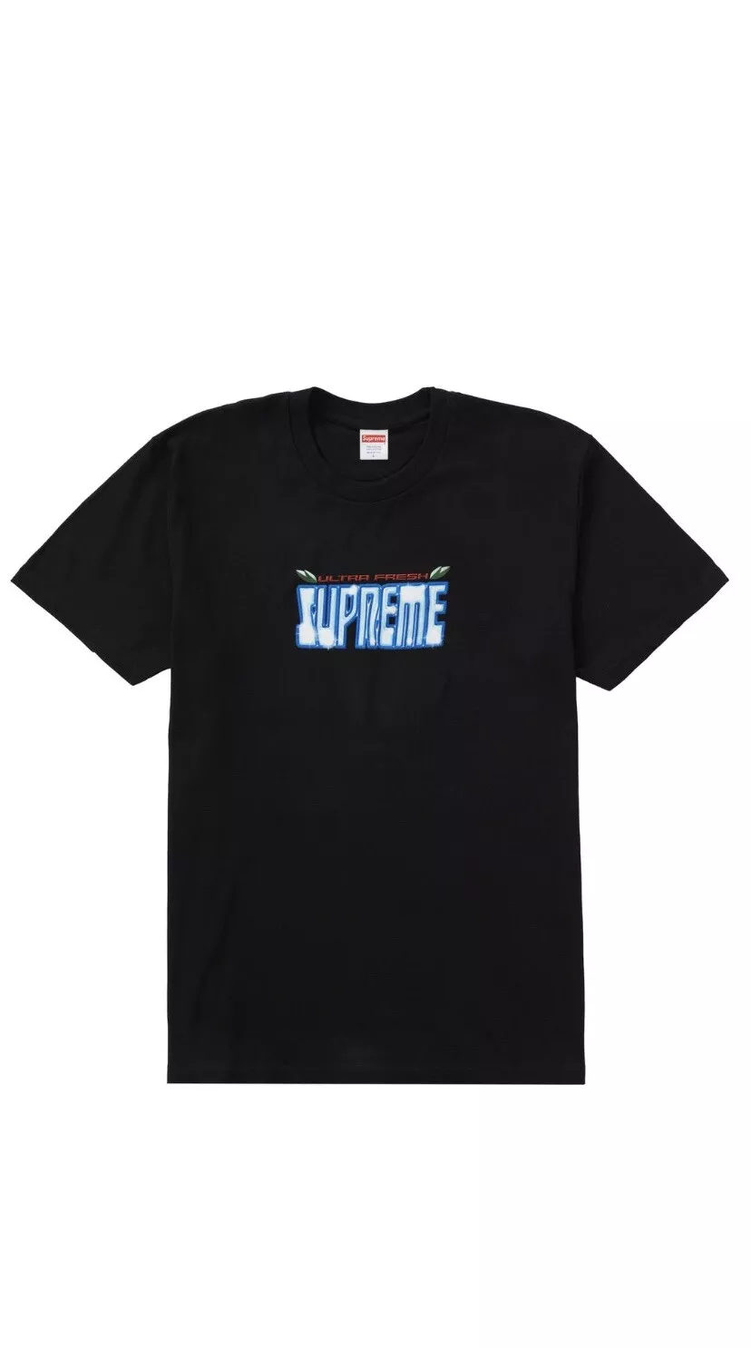 TEE SHIRT SUPREME ULTRA FRAIS NOIR FW20 TAILLE GRAND