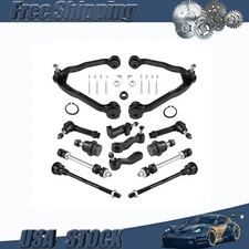 13 Pcs Front Suspension Control Arm Kit For Chevrolet GMC Silverado Truck 2/4WD