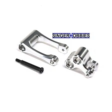 LOSI LOS364001 Promoto-MX Dirtbike Aluminum Knuckle & Pull Rod, Silver HH