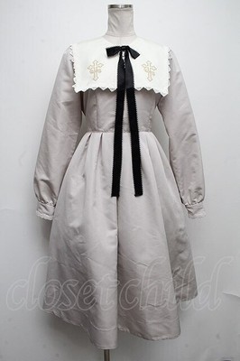 Angelic Pretty / Mystic Rosary One Piece Set Gray S-24-11-17-054 