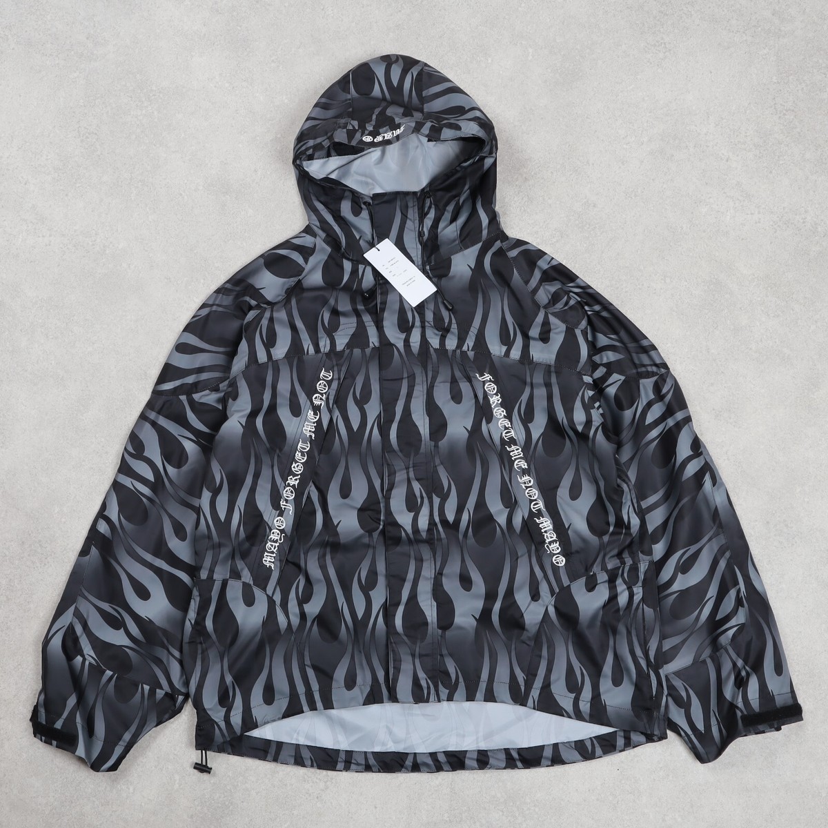 MAYO FIRE EMBROIDERY Mountain Parka In FIRE BLACK | eBay UK