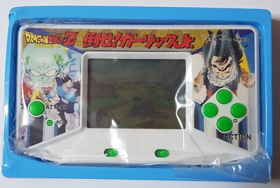 90s Retro Bandai LCD Game Dragon Ball Z Down With Garlic Jr. MINT