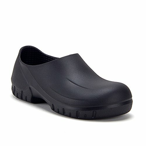 New Men's Black Non-Slip Restaurant & Hospital Nurse Slip On Clogs Work Shoes - Picture 1 of 4