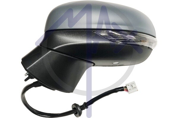 Espejo Retrovisor El Ford Fiesta 2017 SX Vern Rip Ele Blis 12 Pin