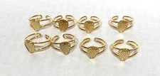 24x Gold Plate Ring with Strawberry Fruit des...
