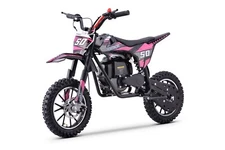 New Pink Gas Powered 49CC 2-Stroke Mini Dirt Bike for Youth Kids Motorbike