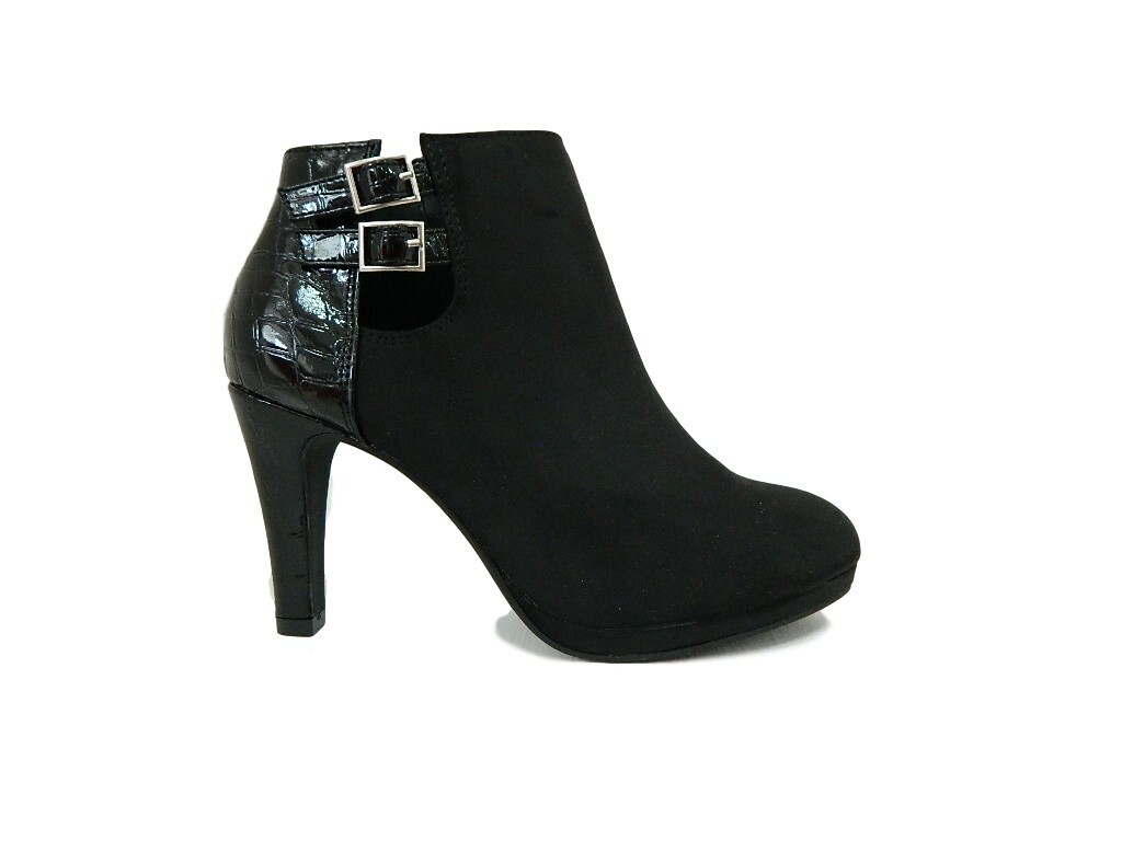 MARIAMARE 62135 Stivaletto mujer con Tacco Alto negro MARIAMARE 62135 Stivaletto mujer con Tacco Alto negro