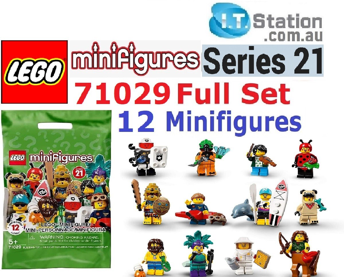 Brand New Sealed LEGO 71029 Minifigures Series 21 Complete Set