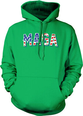 MAGA USA Flag - Make America Great Again Trump Vote Unisex Hoodie