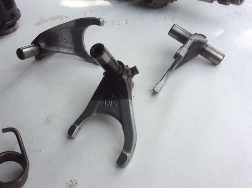 2002 Yamaha YZ250f YZ 250f Transmission Shift Drum Shift Forks Shift Shaft Gears - Foto 11 di 11