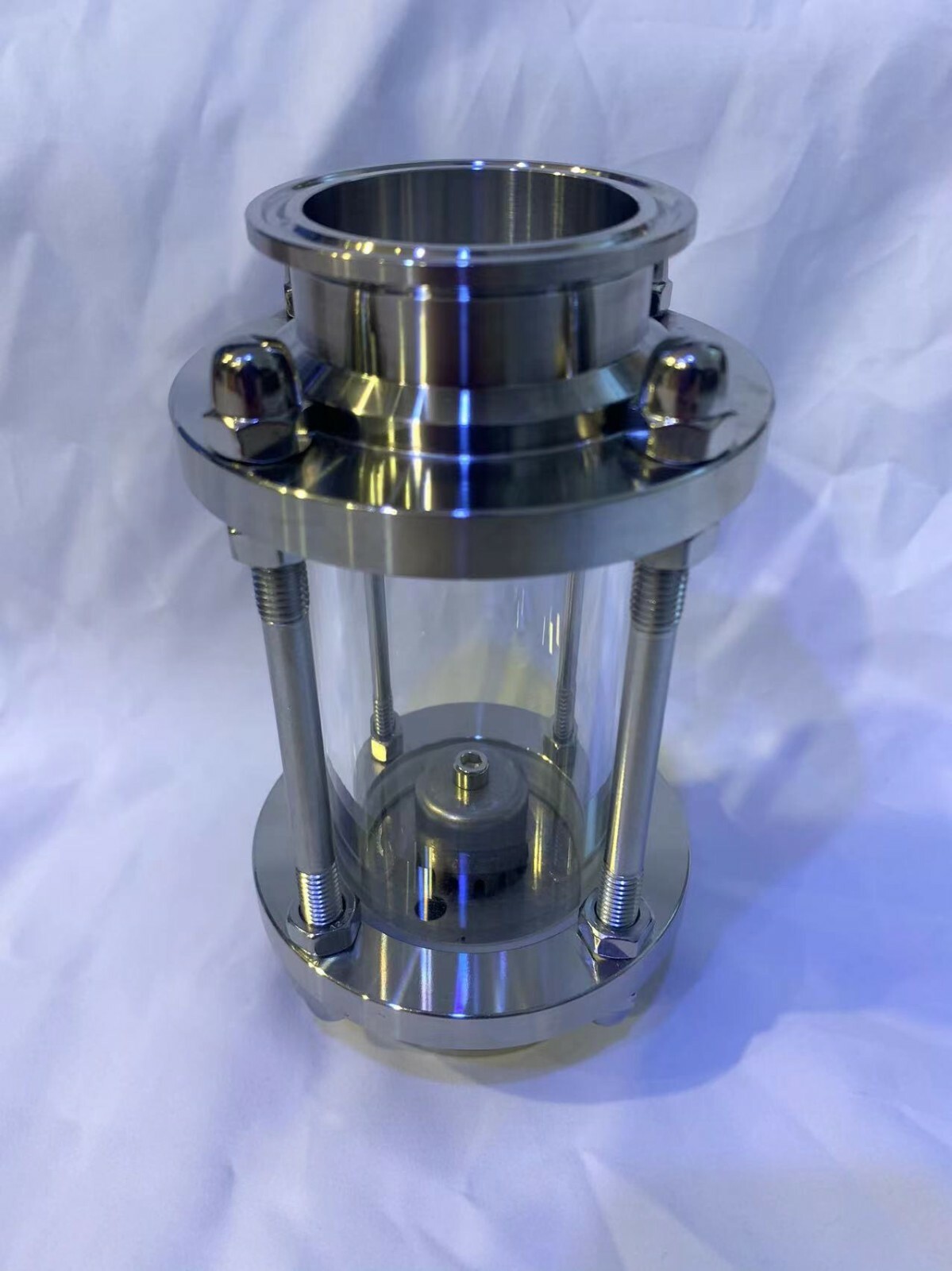 1.5" 2" 3" 4" Glass Reflux Still Section with Stainless Bubble Plate eBay