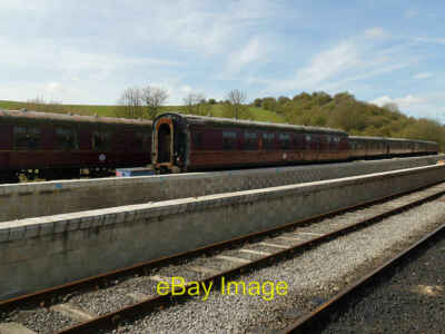 Photo 6x4 New platform under construction at Bolton Abbey - middle Bolton c2019