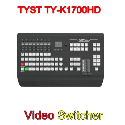 TYST TY-K1700HD Video Switcher Station Control Panel BMD ATEM 1 M/E Series Vmix