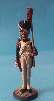 Soldat de plomb premier empire - Chasseur à pied 1810 garde impériale