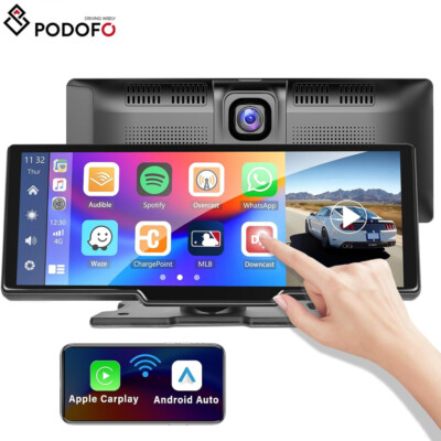 2.5K HD 9.3'' Dashcam Autoradio Apple Carplay Android Auto NAVI FM Bluetooth AUX
