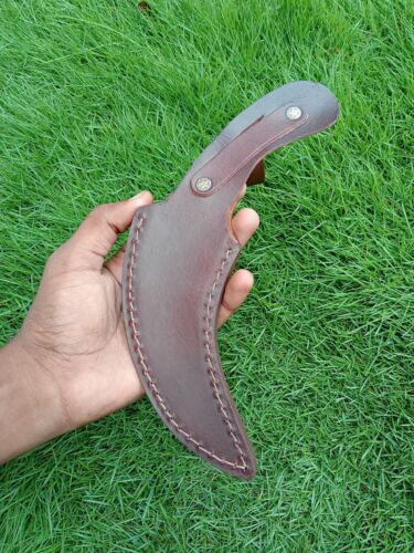 Custom Fixed Karambit Blade Messer Echtleder Messerscheide Curve Blade - Bild 2 von 4