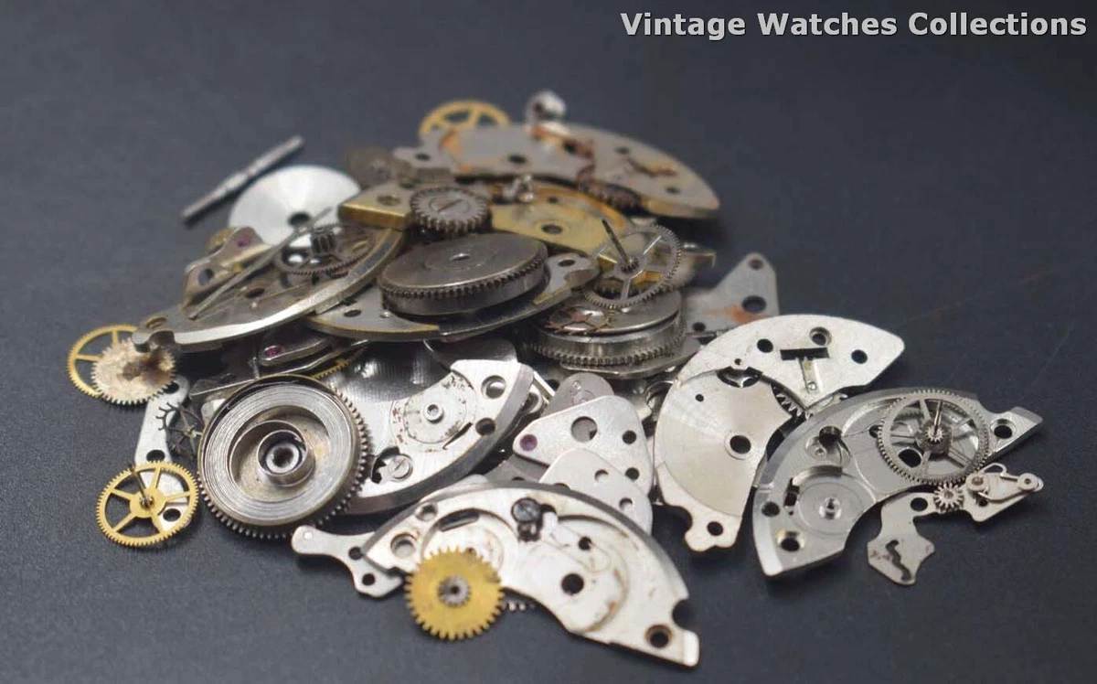 Mechanical watch shop movement parts