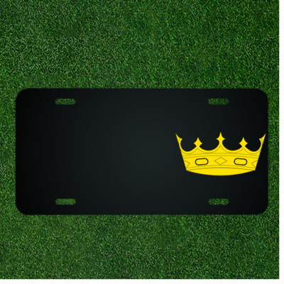 Custom Personalized License Plate With Add Names To Crown Royal Luxury Queen