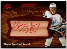 23-24 Engrained Legendary Signature Shots Red Ink WAYNE GRETZKY LSS-WG 1/10 Auto