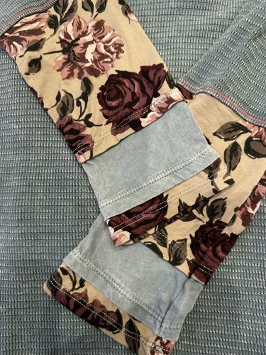 Soft Surroundings Top Women S Gray Lumi Thermal Tunic Waffle Knit Statement USA - Bild 6 von 10