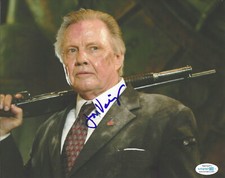 JON VOIGHT SIGNED AUTHENTIC 'NATIONAL TREASURE' 8X10 PHOTO ACOA ACTOR PROOF