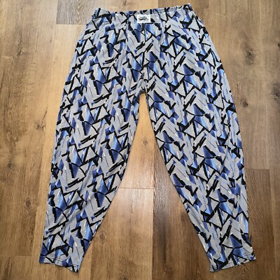 Crazee Wear Pants USA Mens XL Muscle Gym Baggy parachute