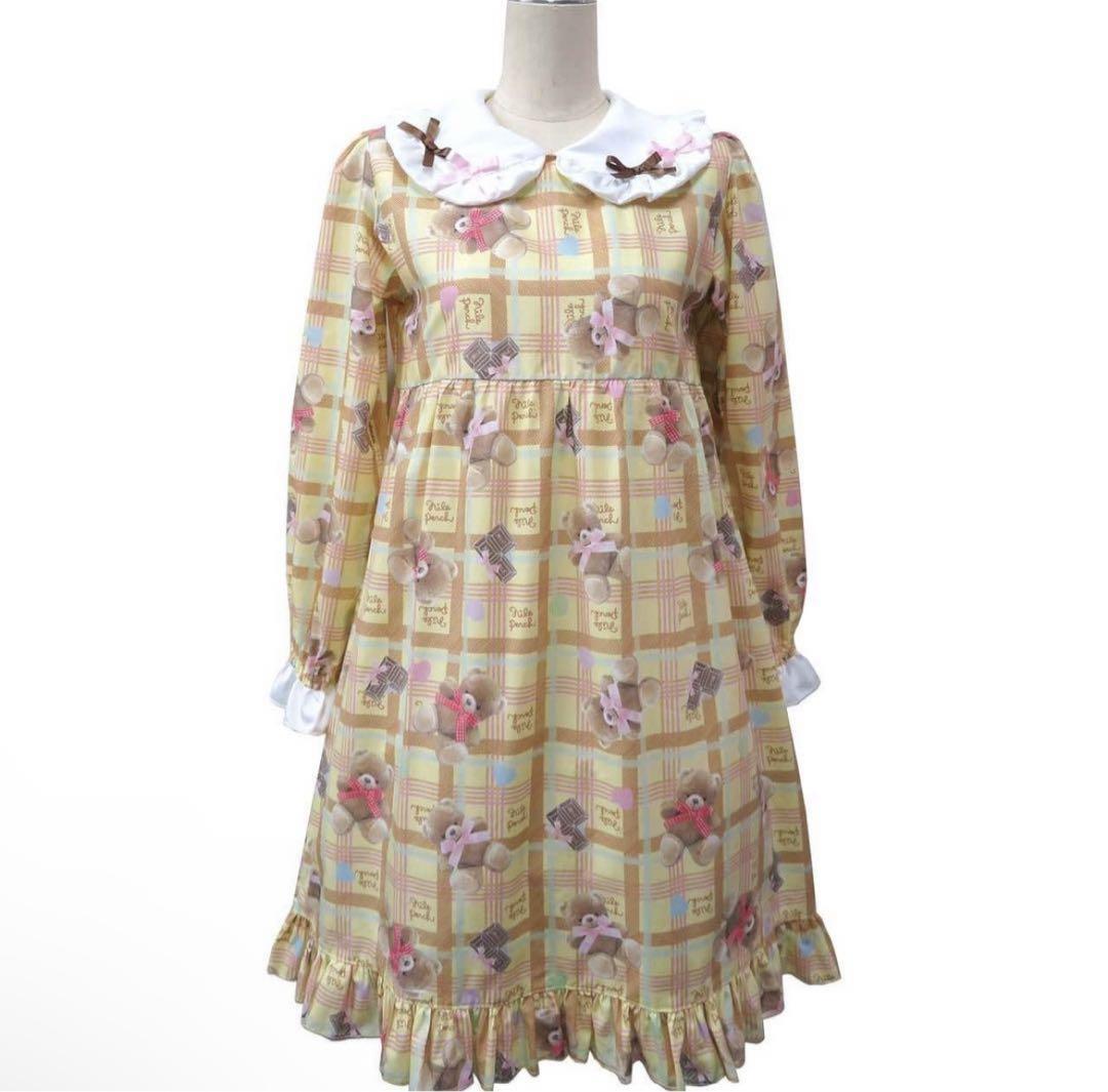 Vestido de perca del nilo cinta de osoJAPÓNKAWAIILOLITA USADO