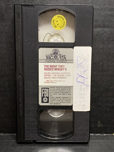 The Night They Raided Minsky's VHS (1968) - Picture 6 of 6
