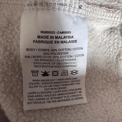 Nike Festive Sweatshirt Quilt Pattern Youth Size Medium - Picture 4 of 12