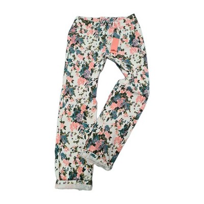 Joe Browns Jeans Hose weiß gemustert Damen (1482) Übergröße NEU