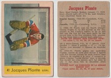 1959-60 Parkhurst Hockey Card #41 Jacques Plante Montreal Canadiens