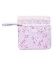 Love Shack Fancy Yoobi x Target Happy Thought Flat Zip Pencil Case w/Wrist Strap