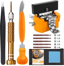 EasyTime Watch Case Opener Tool: Battery Replacement Kit for Back Removal