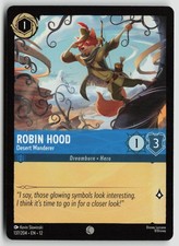 Robin Hood - Desert Wanderer Lightly Played 137/204 Wilds Unknown Lorcana