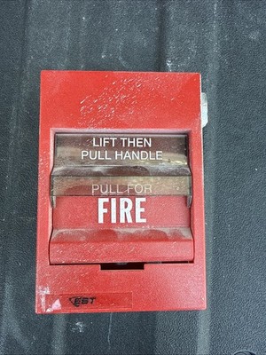 SIGA-278 Edwards EST Double Action Fire Alarm Pull Station - Key Not Included