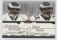 2003 Fleer Mystique Awe Pairs Silver 81/250 Donovan McNabb Duce Staley #8AP 0c2