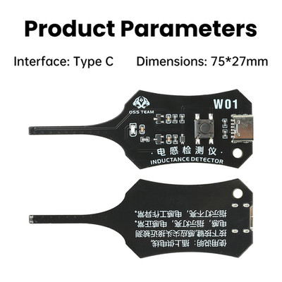 Motherboard CoilTester Inductor Detector Tool for PC Repair Quick Fault Check DE