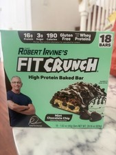 FITCRUNCH Snack Size Protein Bars, Designed by Robert Irvine, 6-Layer Baked B...