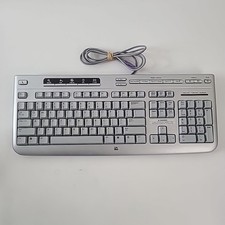 HP Multimedia PS/2 Keyboard Model 5187 Wired ...