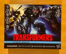 Transformers Revenge of The Fallen Studio Series Megatron Soundwave 3 Pack New