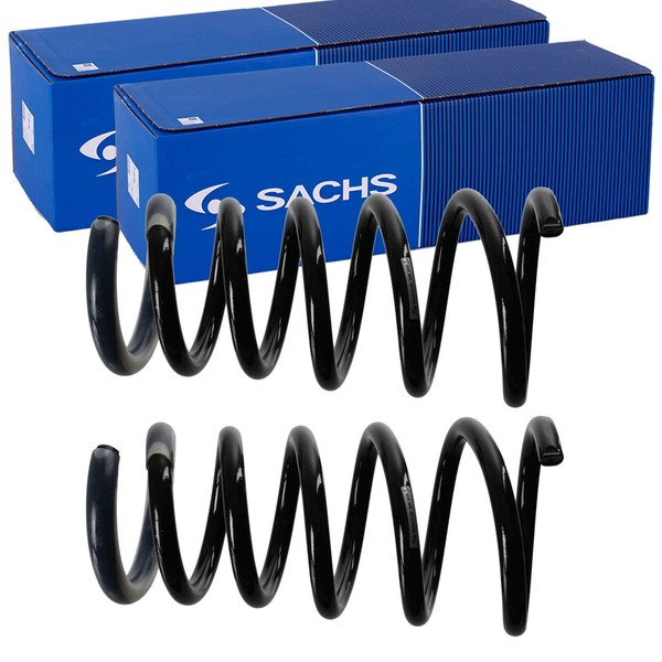 2X Sachs Fahrwerksfedern Hinten Passend FÜR Volvo XC90 Links+Rechts-image